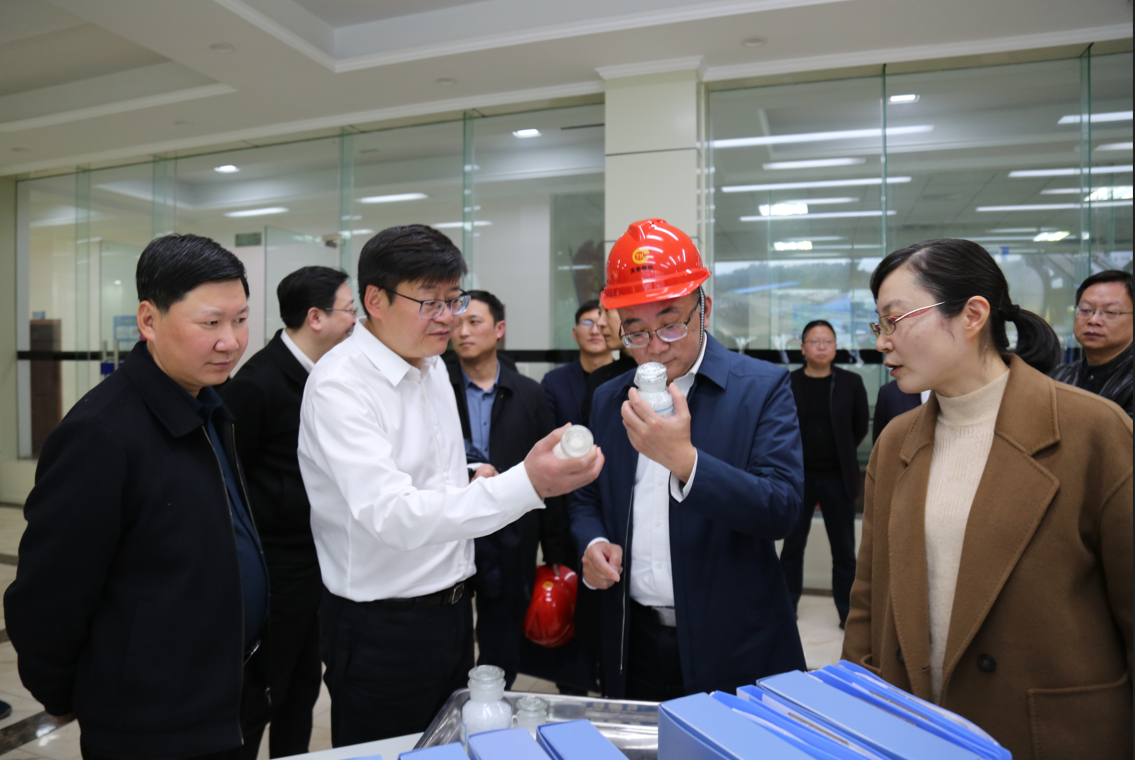 瀘州市副市長楊長纓到集團(tuán)調(diào)研項目建設(shè)
